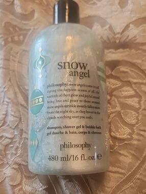sealed Philosophy Snow Angel Shower Gel & Bubble Bath